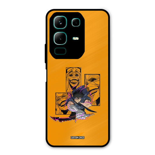 Yellow Jinwoo Infinix Note 50x Mobile Back Cover - Anime PrintShield Case