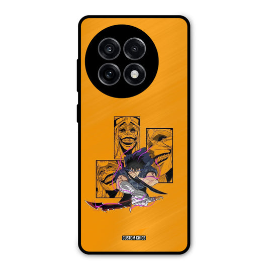 Yellow Jinwoo OnePlus 13R Mobile Back Cover - Anime PrintShield Case