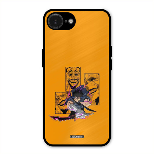 Yellow Jinwoo iPhone 16e Mobile Back Cover - Anime PrintShield Case