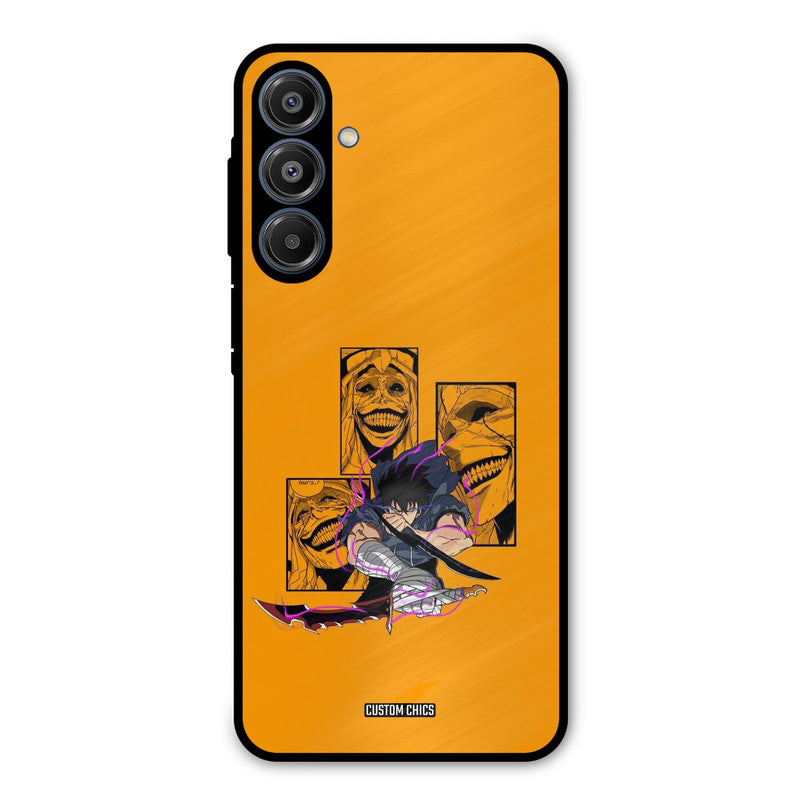 Yellow Jinwoo Samsung Galaxy A16 5G Mobile Back Cover - Anime PrintShield Case