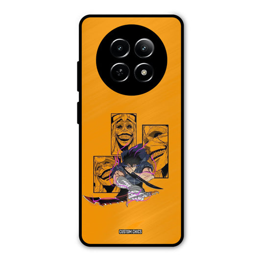 Yellow Jinwoo Realme Narzo N65 Mobile Back Cover - Anime PrintShield Case