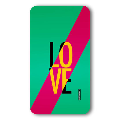 Yellow Love Case – Premium PrintShield Mobile Cover