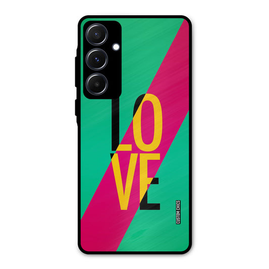 Yellow Love Samsung Galaxy A55 5G Mobile Back Cover - Cute PrintShield Case