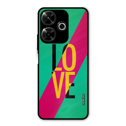 Yellow Love Redmi 13 5G Mobile Back Cover - Cute PrintShield Case