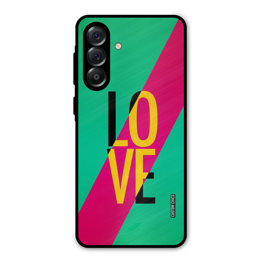 Yellow Love Samsung Galaxy A36 Mobile Back Cover - Cute PrintShield Case