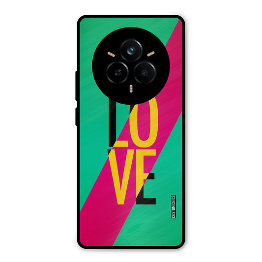 Yellow Love Realme 14 Pro Plus Mobile Back Cover - Cute PrintShield Case