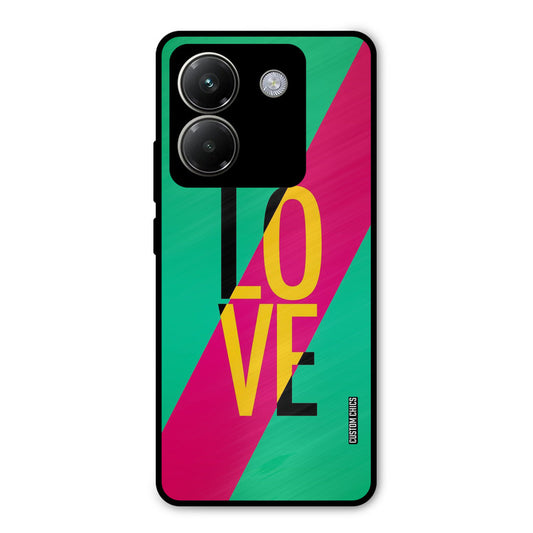 Yellow Love Poco M7 Pro Mobile Back Cover - Cute PrintShield Case