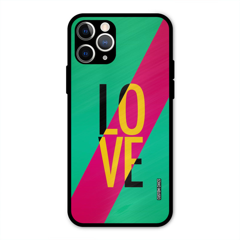 Yellow Love iPhone 11 Pro Mobile Back Cover - Cute PrintShield Case