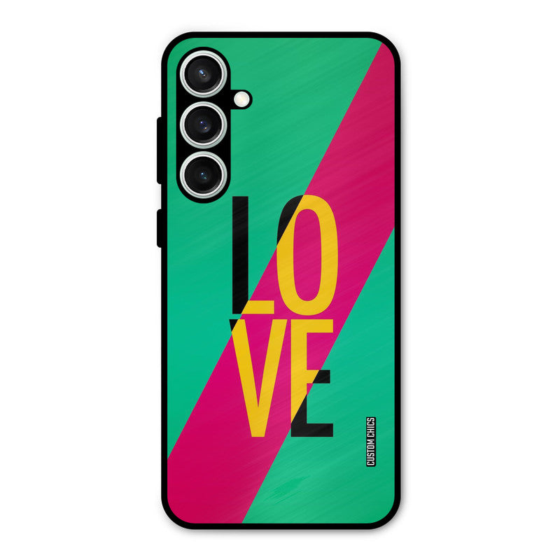 Yellow Love Samsung Galaxy S23 Mobile Back Cover - Cute PrintShield Case