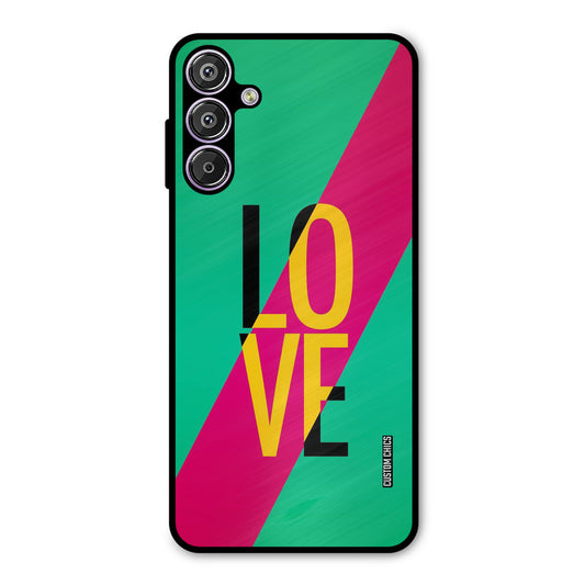 Yellow Love Samsung Galaxy F15 Mobile Back Cover - Cute PrintShield Case
