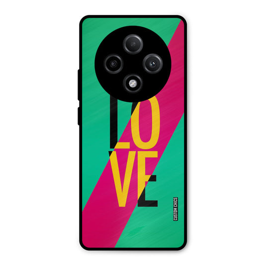 Yellow Love Oppo F27 Pro Plus 5G Mobile Back Cover - Cute PrintShield Case