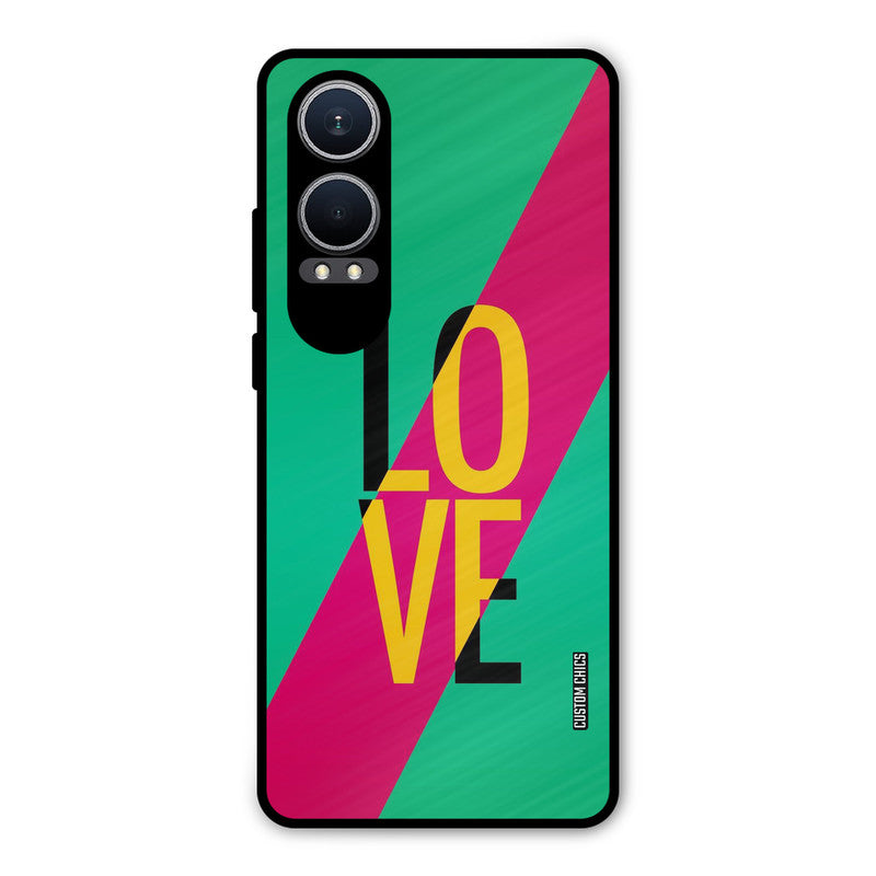 Yellow Love Oneplus Nord CE4 Lite Mobile Back Cover - Cute PrintShield Case