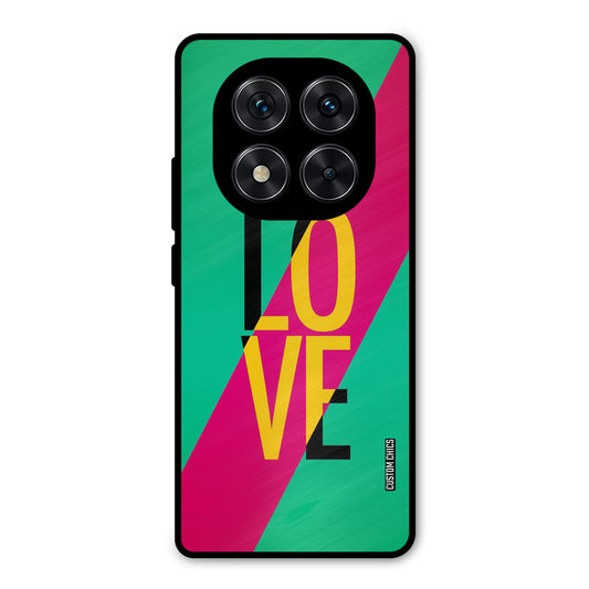 Yellow Love Redmi Note 14 Pro Mobile Back Cover - Cute PrintShield Case