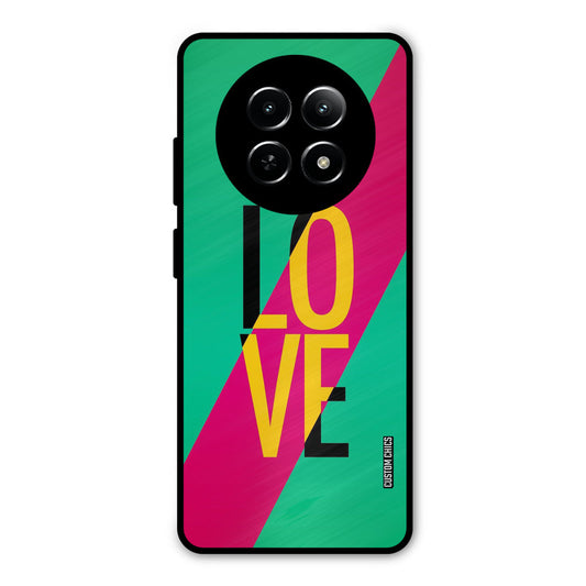 Yellow Love Realme Narzo N65 Mobile Back Cover - Cute PrintShield Case