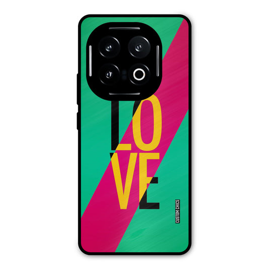 Yellow Love iQOO 13 Mobile Back Cover - Cute PrintShield Case