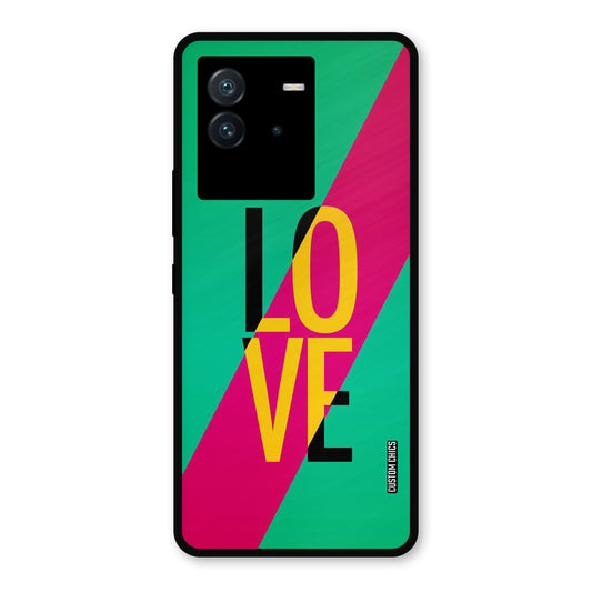 Yellow Love iQoo Neo 6 Mobile Back Cover - Cute PrintShield Case