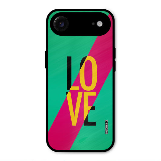 Yellow Love iPhone Air Mobile Back Cover - Cute PrintShield Case