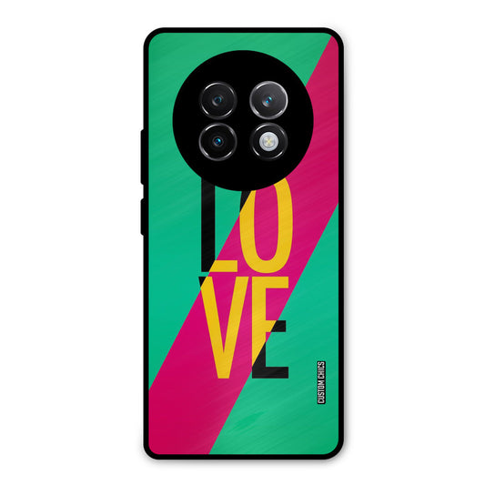 Yellow Love Realme 13 Plus Mobile Back Cover - Cute PrintShield Case