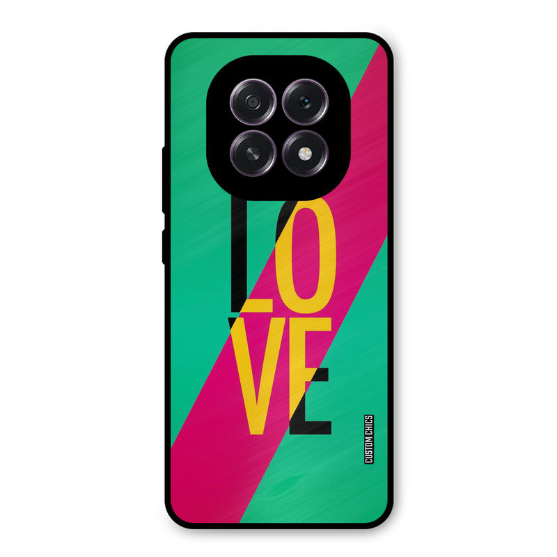 Yellow Love Oppo F29 Mobile Back Cover - Cute PrintShield Case