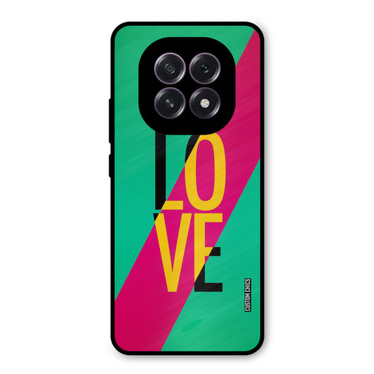 Yellow Love Oppo F29 Mobile Back Cover - Cute PrintShield Case