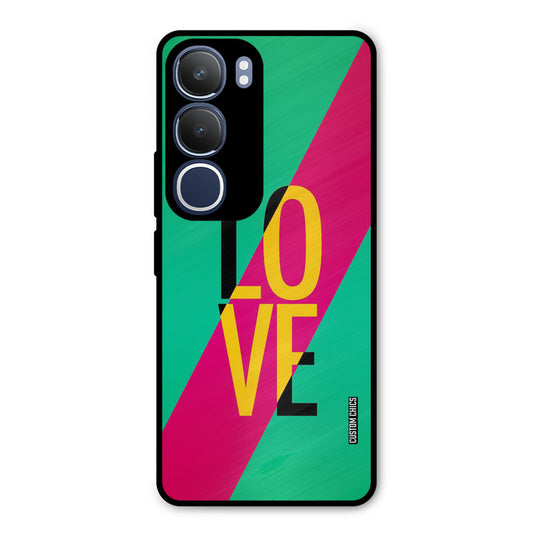 Yellow Love Vivo Y29 Mobile Back Cover - Cute PrintShield Case