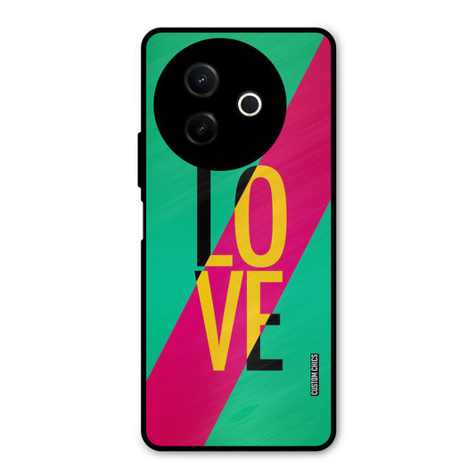 Yellow Love Vivo Y39 Mobile Back Cover - Cute PrintShield Case