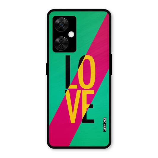 Yellow Love OnePlus Nord CE 3 Lite Mobile Back Cover - Cute PrintShield Case