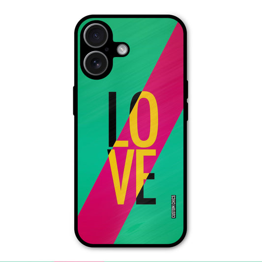 Yellow Love iPhone 17 Mobile Back Cover - Cute PrintShield Case
