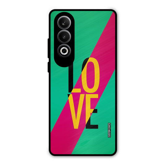 Yellow Love OnePlus Nord CE4 Mobile Back Cover - Cute PrintShield Case