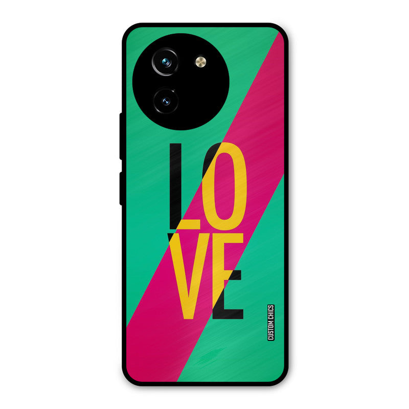 Yellow Love Vivo Y200i Mobile Back Cover - Cute PrintShield Case