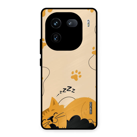 Yellow Paws iQOO 12 Mobile Back Cover - Cute PrintShield Case
