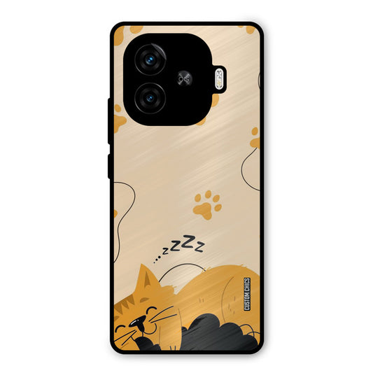 Yellow Paws iQoo Neo 10R Mobile Back Cover - Cute PrintShield Case