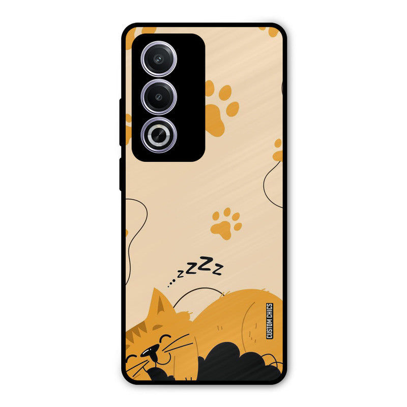 Yellow Paws Oppo K12x Mobile Back Cover - Cute PrintShield Case