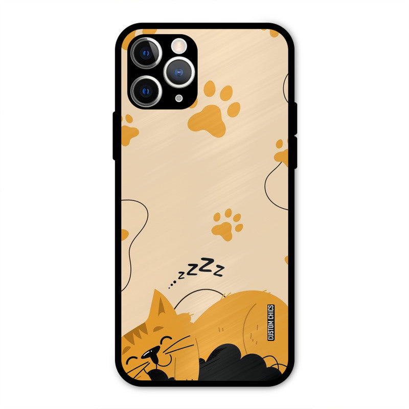 Yellow Paws iPhone 11 Pro Max Mobile Back Cover - Cute PrintShield Case