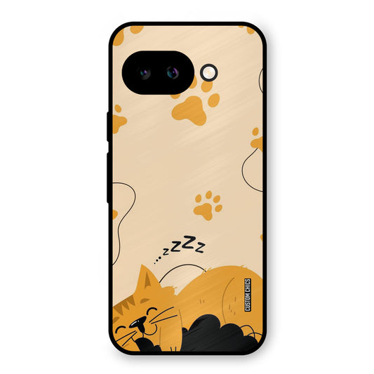 Yellow Paws Google Pixel 9A Mobile Back Cover - Cute PrintShield Case