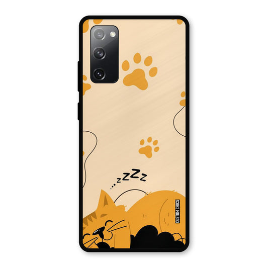 Yellow Paws Samsung Galaxy S20 FE 5G Mobile Back Cover - Cute PrintShield Case