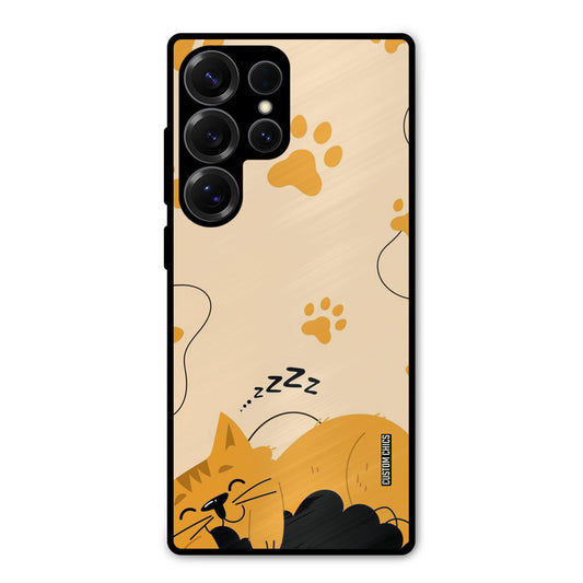 Yellow Paws Samsung Galaxy S25 Ultra Mobile Back Cover - Cute PrintShield Case