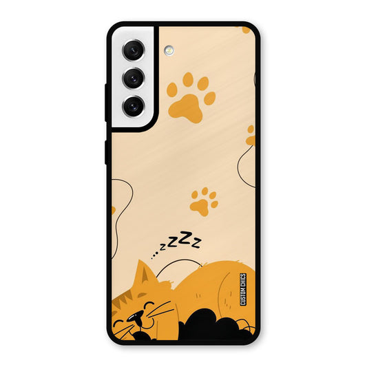 Yellow Paws Samsung Galaxy S21 FE 5G Mobile Back Cover - Cute PrintShield Case