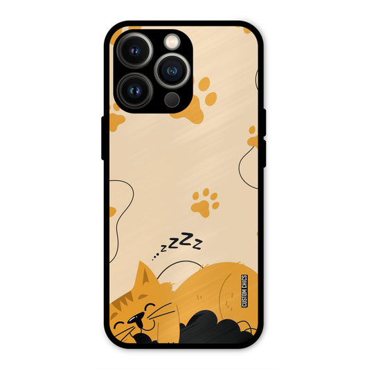 Yellow Paws iPhone 13 Pro Max Mobile Back Cover - Cute PrintShield Case