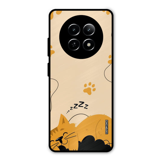 Yellow Paws Realme Narzo N65 Mobile Back Cover - Cute PrintShield Case