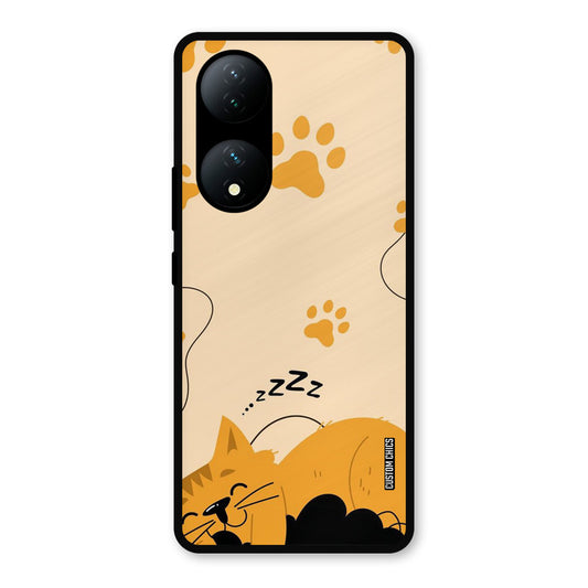 Yellow Paws Vivo Y100 Mobile Back Cover - Cute PrintShield Case