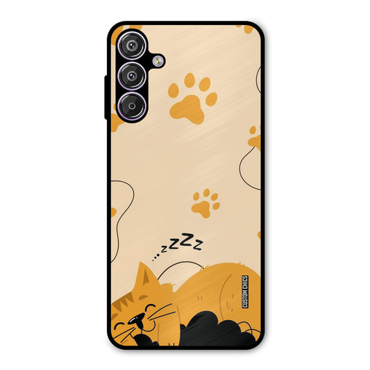 Yellow Paws Samsung Galaxy F15 Mobile Back Cover - Cute PrintShield Case