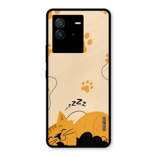 Yellow Paws iQoo Neo 6 Mobile Back Cover - Cute PrintShield Case