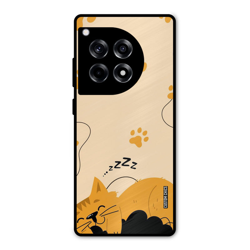 Yellow Paws OnePlus 12R Mobile Back Cover - Cute PrintShield Case
