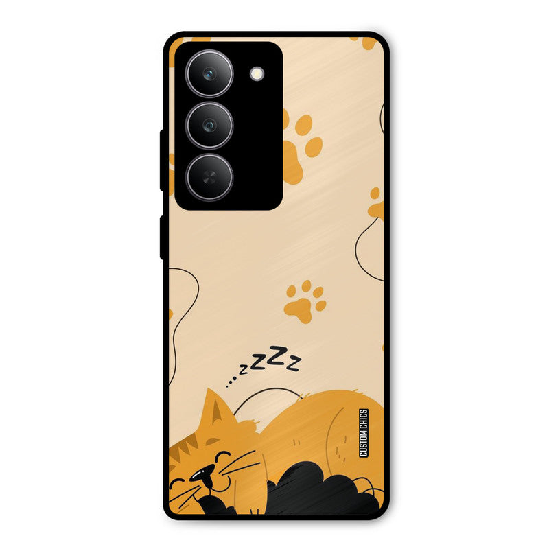 Yellow Paws Realme 14x Mobile Back Cover - Cute PrintShield Case