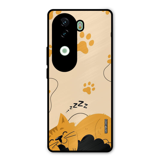Yellow Paws Vivo V40e Mobile Back Cover - Cute PrintShield Case