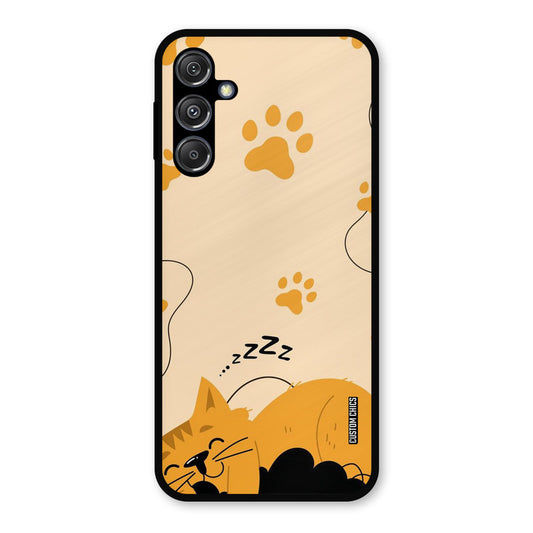 Yellow Paws Samsung Galaxy M34 5G Mobile Back Cover - Cute PrintShield Case