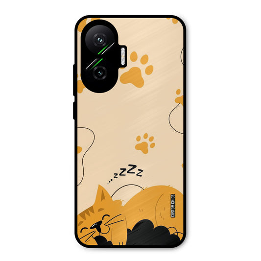 Yellow Paws Poco F7 5G Mobile Back Cover - Cute PrintShield Case