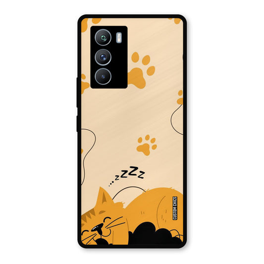 Yellow Paws iQOO 9SE Mobile Back Cover - Cute PrintShield Case