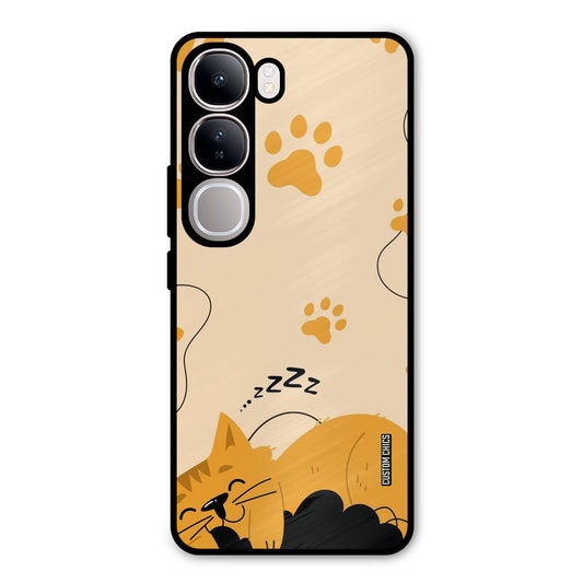 Yellow Paws Vivo Y300 Mobile Back Cover - Cute PrintShield Case